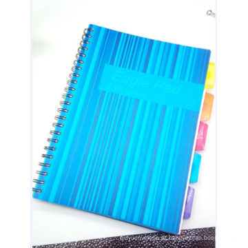 Hot Sell PVC Cover Spiral Notebook